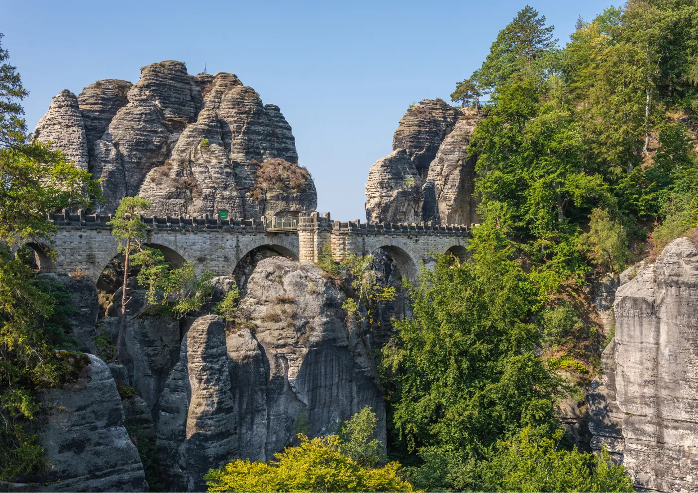Sächsische Schweiz wandern: Felsenzauber & Naturwunder mit dem Hund 5 Sächsische Schweiz Wandern Brücke