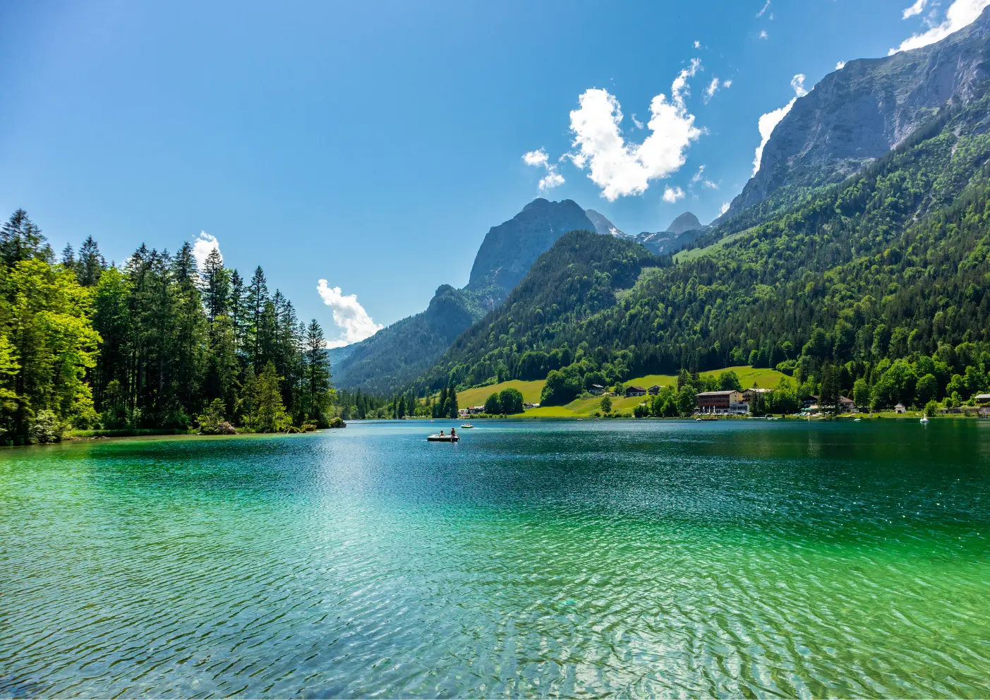 Das Alpenvorland: Wandern mit Hund im Paradies der sanften Hügel 4 Alpenvorland See
