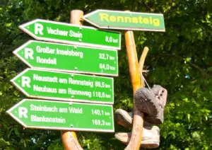 Wandern im Rennsteig